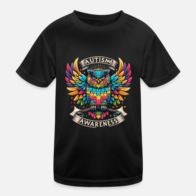Autism Awareness puzzles piece Kinder Funktions-T-Shirt