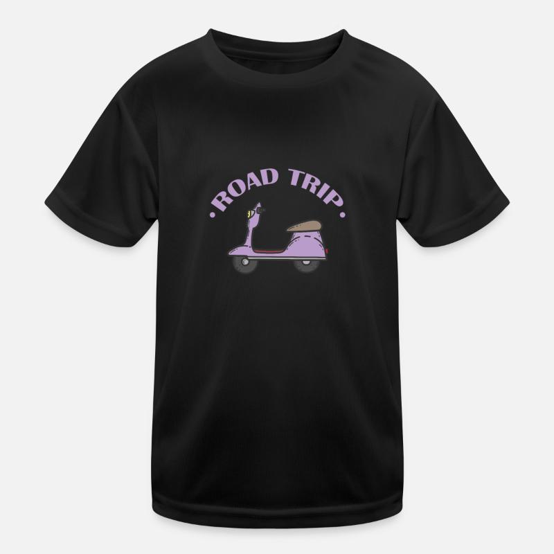 Road Trip Roller Abenteuer Reise Kinder Funktions-T-Shirt