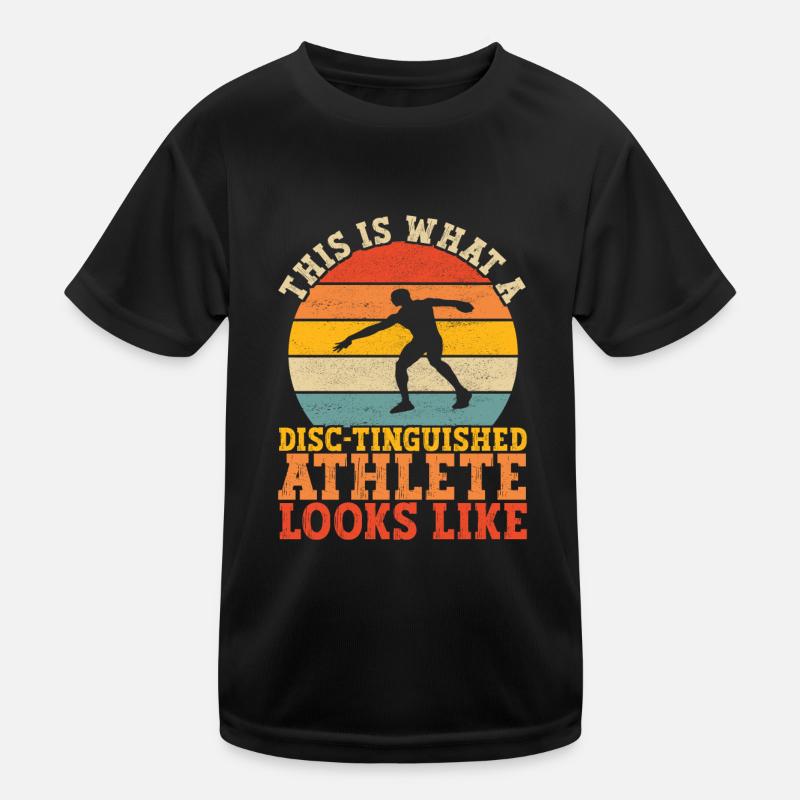 Lancer du disque Lancer du disque T-shirt sport Enfant