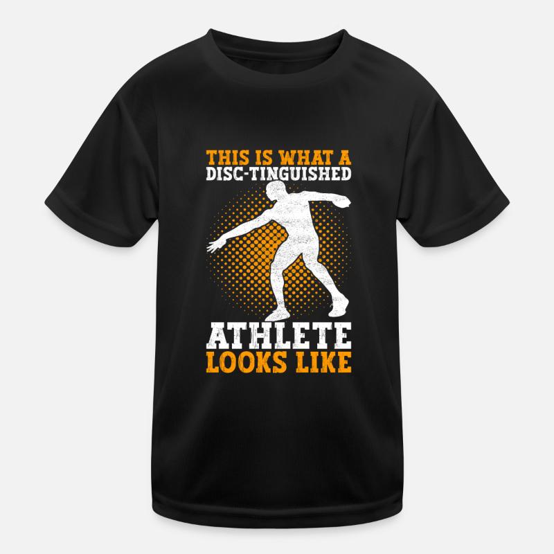 Lancer du disque Lancer du disque T-shirt sport Enfant
