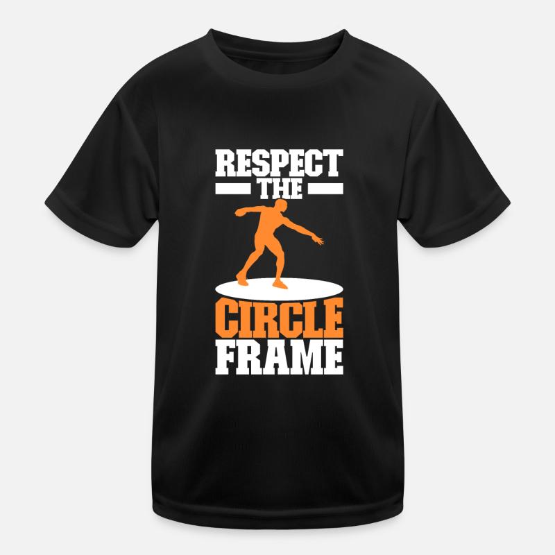 Lancer du disque Lancer du disque T-shirt sport Enfant