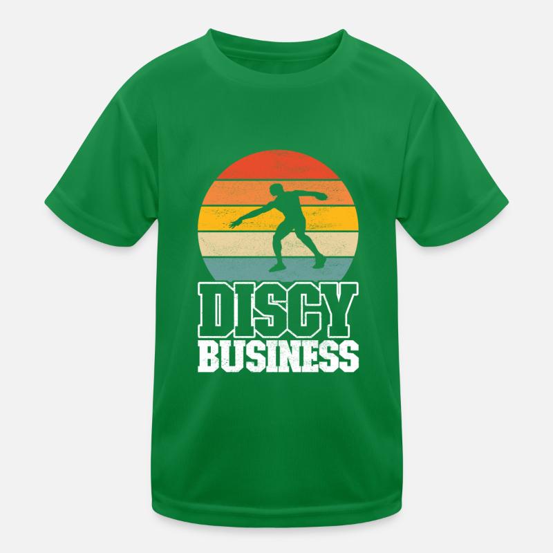 Discus thrower discus throw Kids Functional T-Shirt