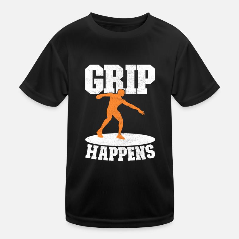 Lancer du disque Lancer du disque T-shirt sport Enfant