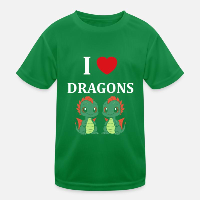 Bébé dragon T-shirt sport Enfant