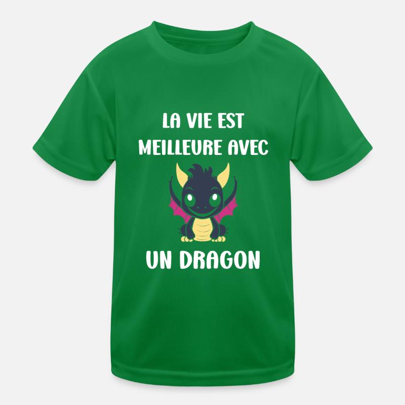 Bébé dragon T-shirt sport Enfant