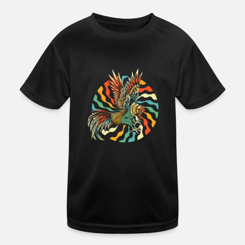 Huhn Henne Kinder Funktions-T-Shirt