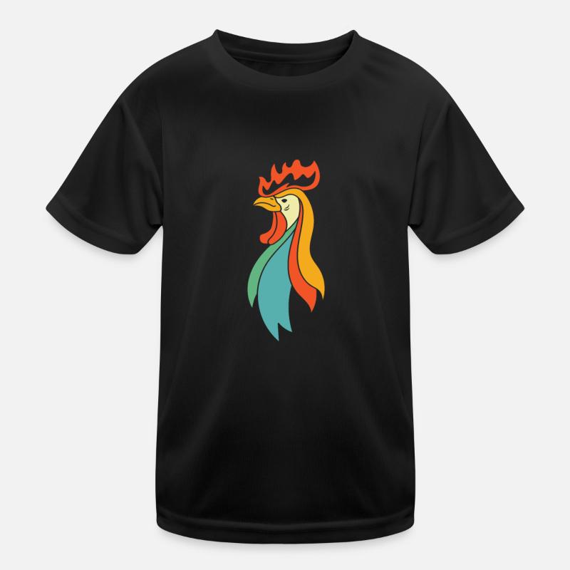 Poule de poulet T-shirt sport Enfant