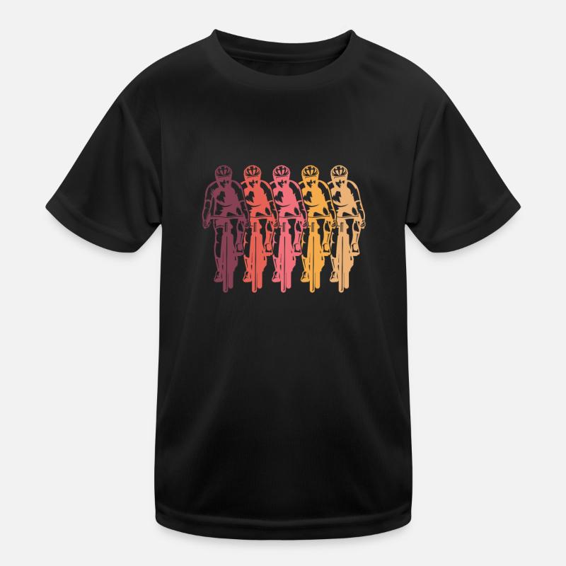Vélo de route Cyclisme Cyclistes T-shirt sport Enfant
