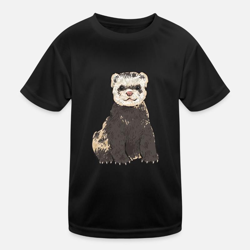 Frettchen Besitzer Frettchen Kinder Funktions-T-Shirt
