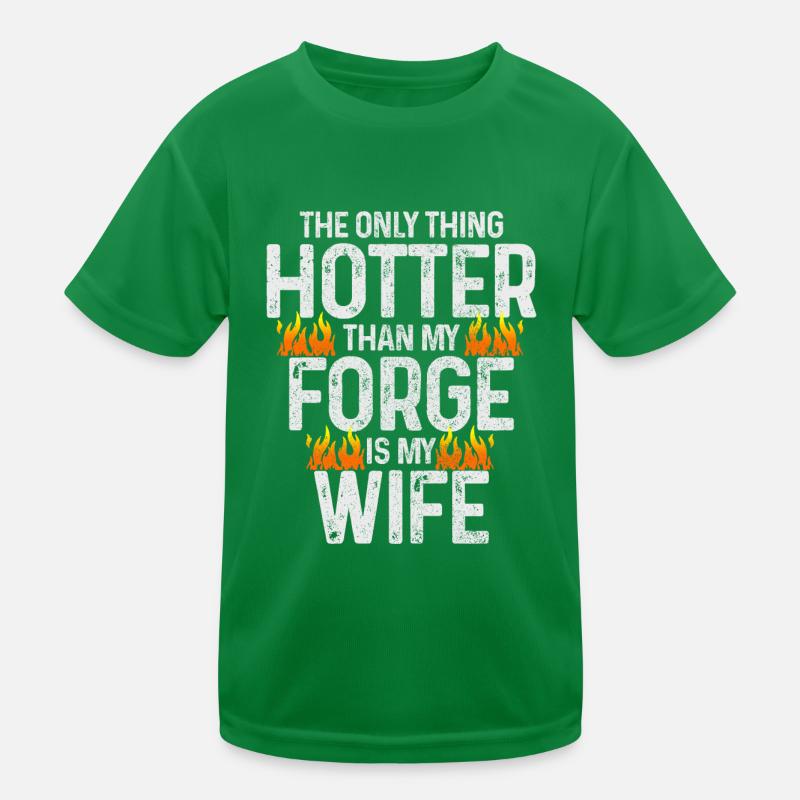 Forger forgeron maréchal-ferrant cadeau T-shirt sport Enfant