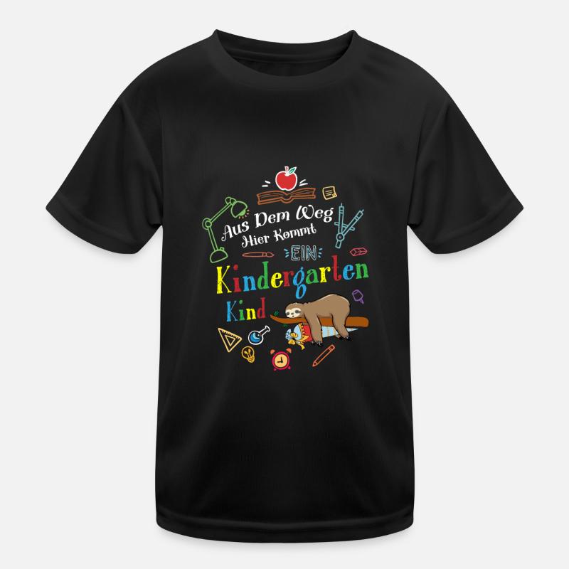 Aus Der Weg Hier Kommt Ein Kindergartenkind Kinder Funktions-T-Shirt