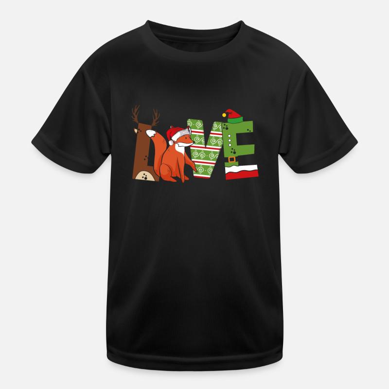 Fox love Kids Functional T-Shirt