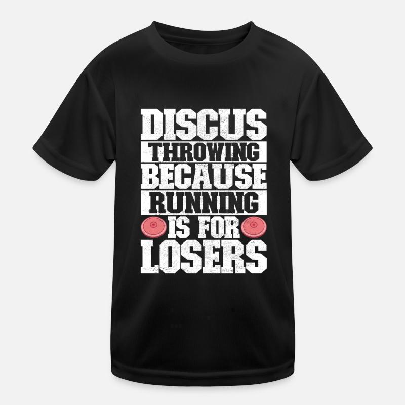 Lancer du disque Lancer du disque T-shirt sport Enfant