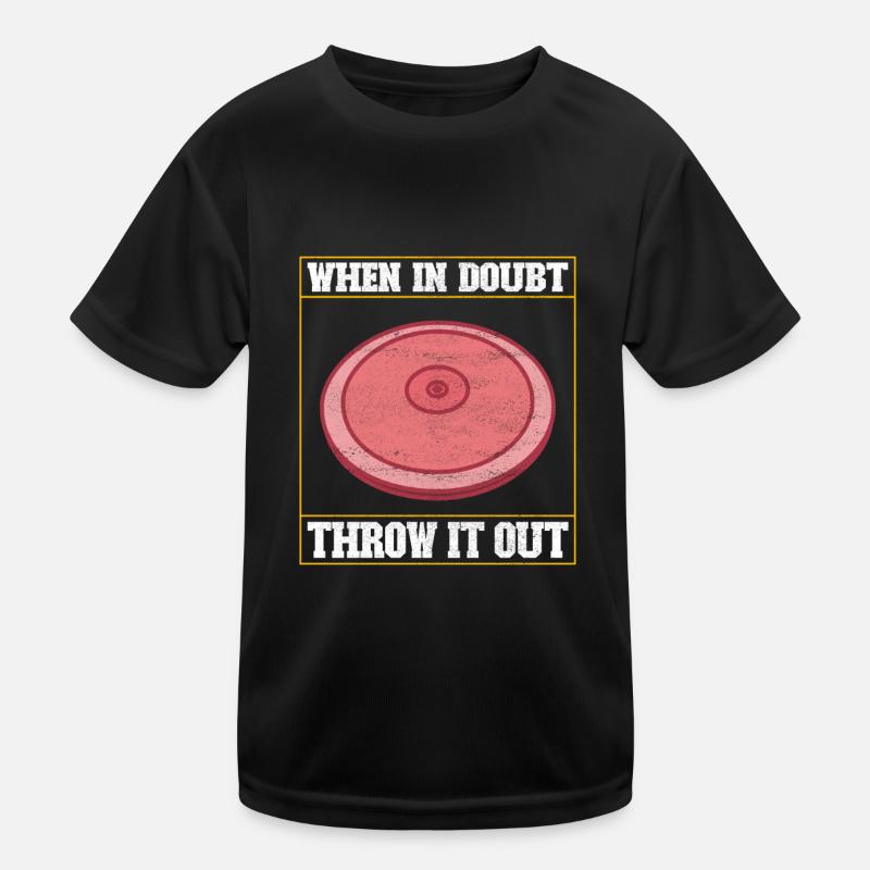 Lancer du disque Lancer du disque T-shirt sport Enfant