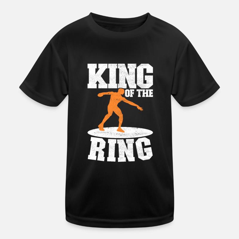 Lancer du disque Lancer du disque T-shirt sport Enfant