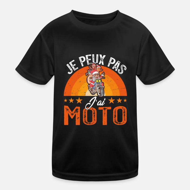 Ich kann nicht, ich habe ein Motorrad Kinder Funktions-T-Shirt