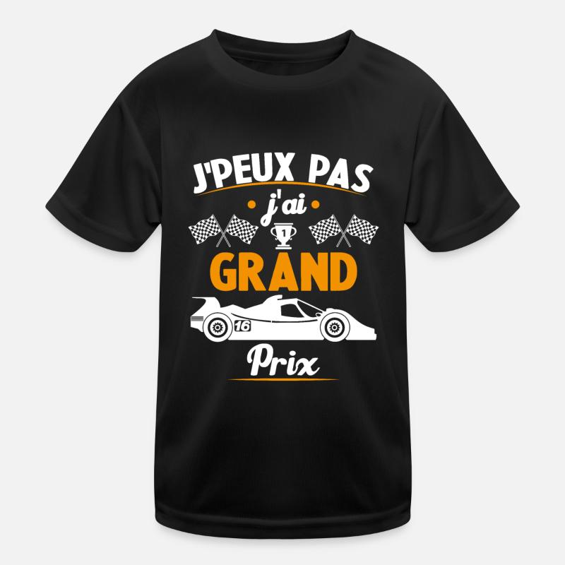 Ich kann nicht, ich habe einen Grand Prix Kinder Funktions-T-Shirt