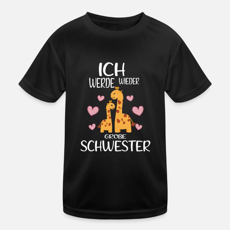 I'll Be Back Big Sister Announcement Kids Functional T-Shirt