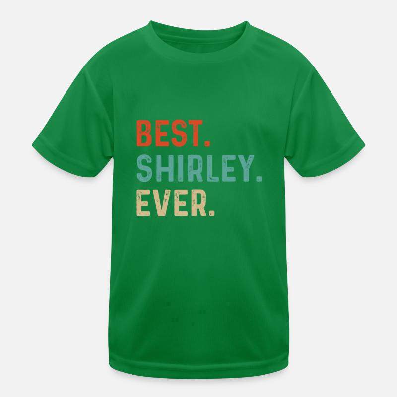 Nom de Shirley T-shirt sport Enfant