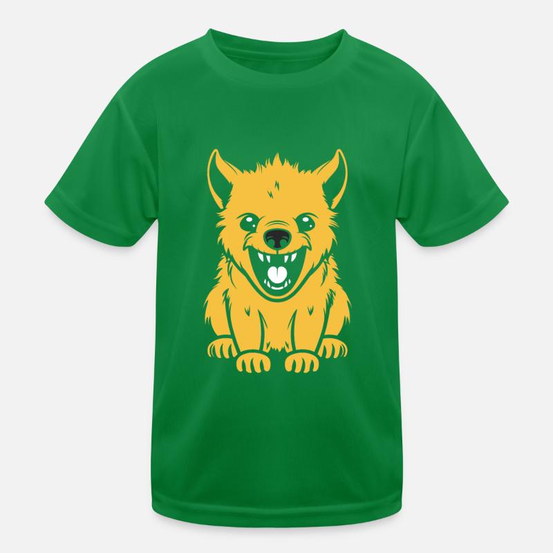 Hyäne Kinder Funktions-T-Shirt