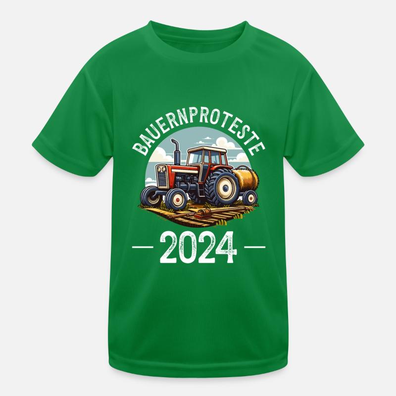 Unité et détermination dans l’agriculture T-shirt sport Enfant