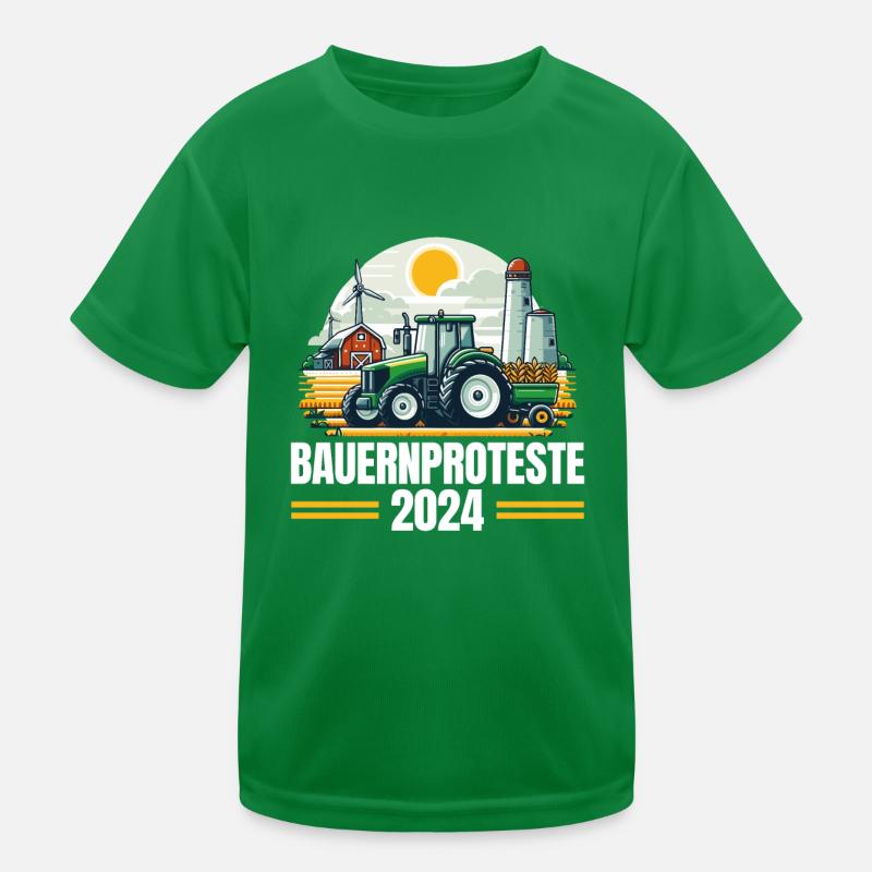 Unité et détermination dans l’agriculture T-shirt sport Enfant