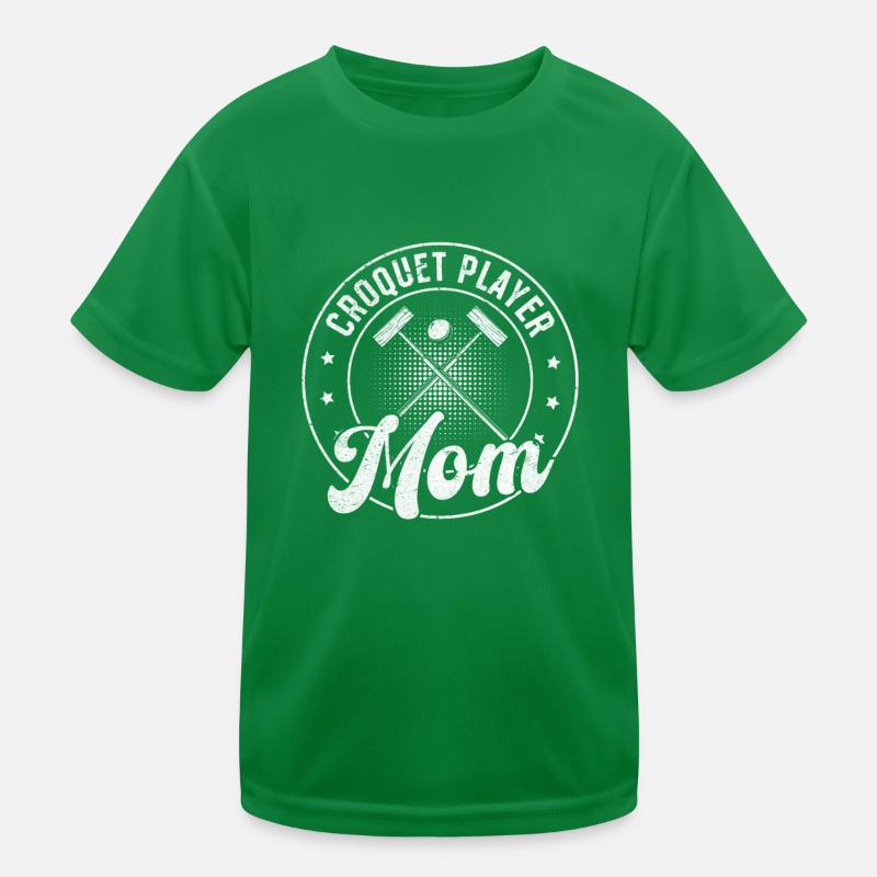 Maman joueuse de croquet T-shirt sport Enfant