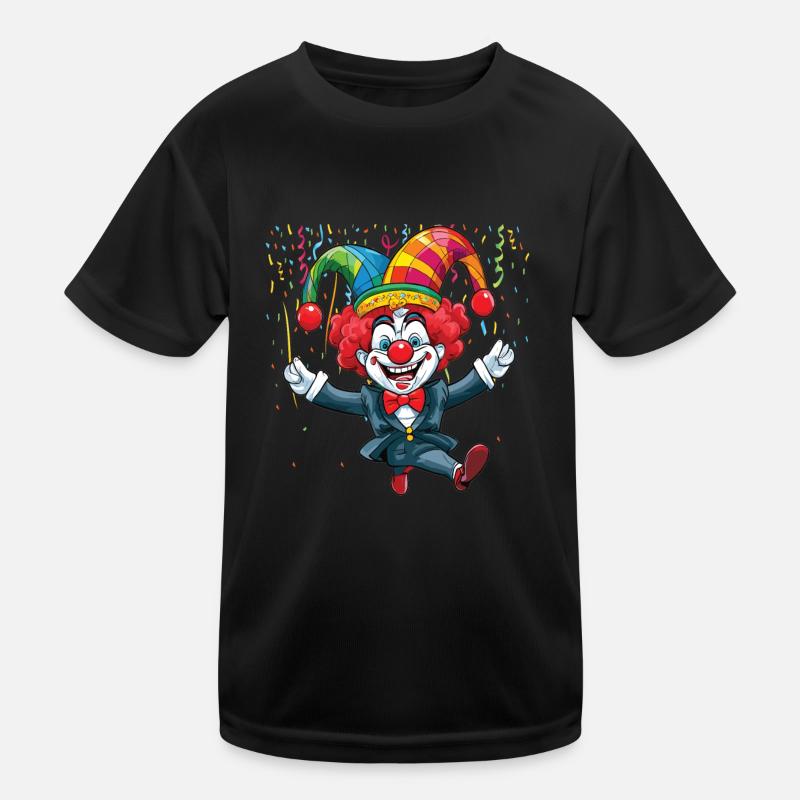 Karneval Kostüm Fasching Fastnacht Kinder Funktions-T-Shirt