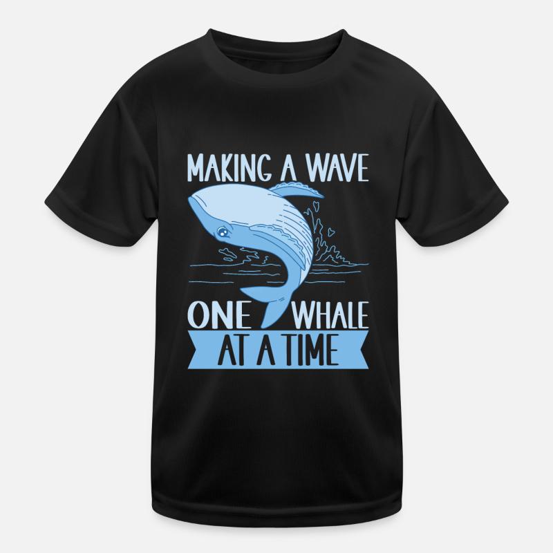 Baleines Baleine T-shirt sport Enfant
