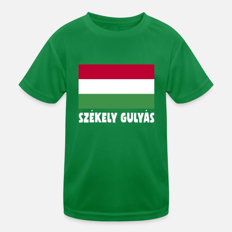 authentischSzekely Gulyas Ungarisches Essen Kinder Funktions-T-Shirt