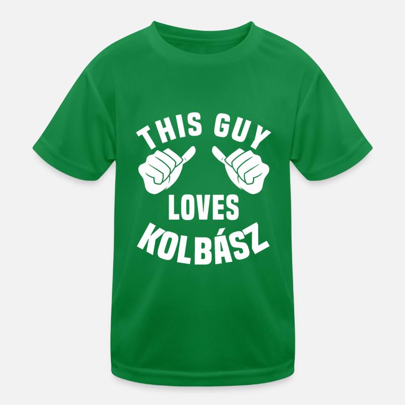 Kolbász Typ Kinder Funktions-T-Shirt