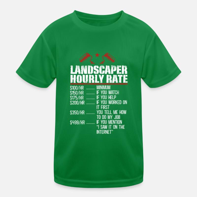 House Painter Decorator Hourly Kinder Funktions-T-Shirt