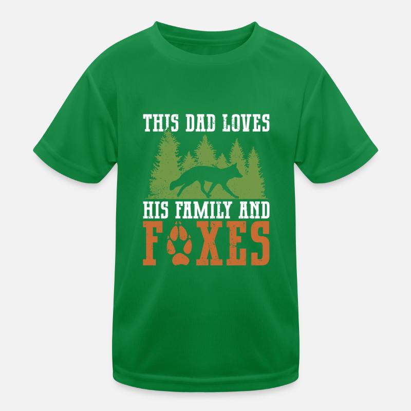 Funny Gifts for Fox Lovers Kids Functional T-Shirt