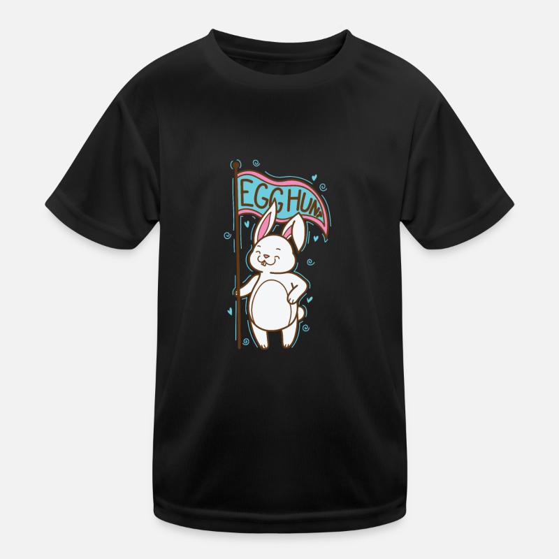 Egg Hunt Easter Easter Eggs Kids Functional T-Shirt