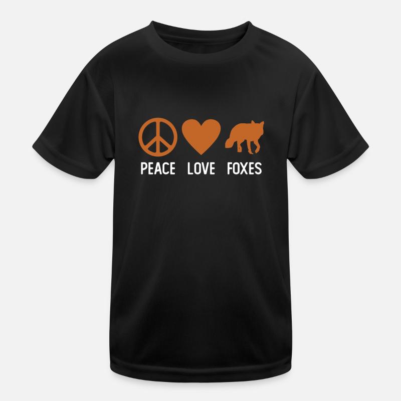 Funny Gifts for Fox Lovers Kids Functional T-Shirt