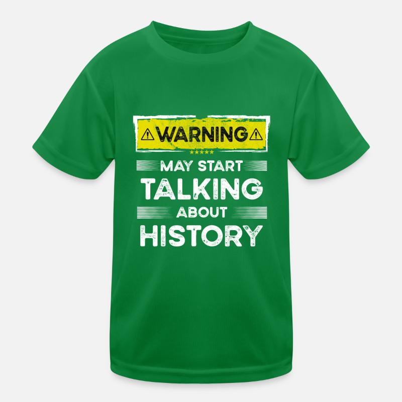 Parler de l’histoire drôle T-shirt sport Enfant