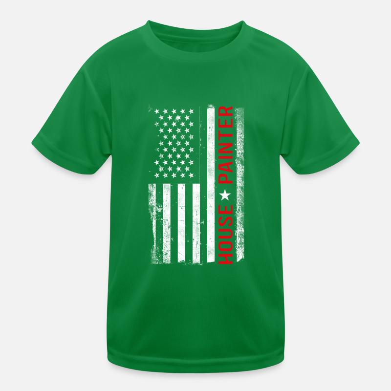 House Painter Decorator American Kinder Funktions-T-Shirt
