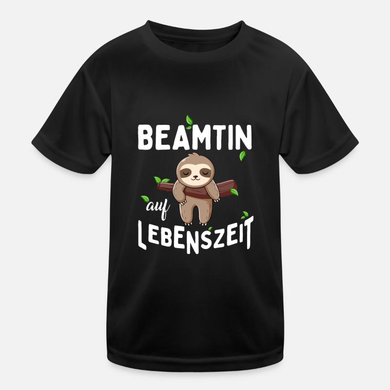 Fonctionnaire à vie T-shirt sport Enfant