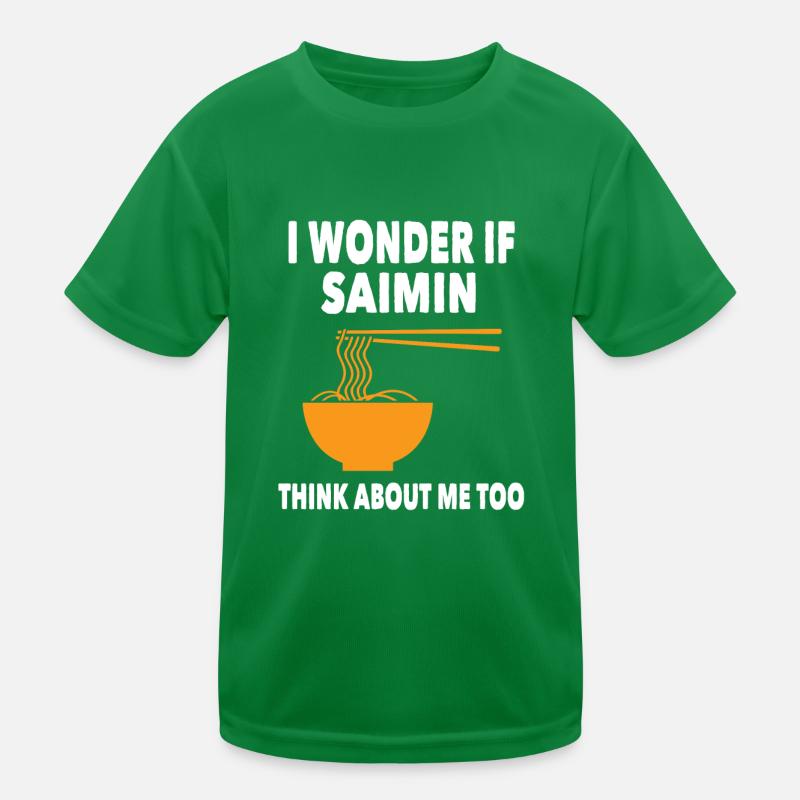 Saimin Noodle Soup Kids Functional T-Shirt