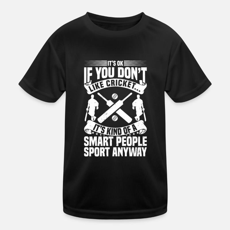 Citations de cricket Cricket Joueur de cricket T-shirt sport Enfant