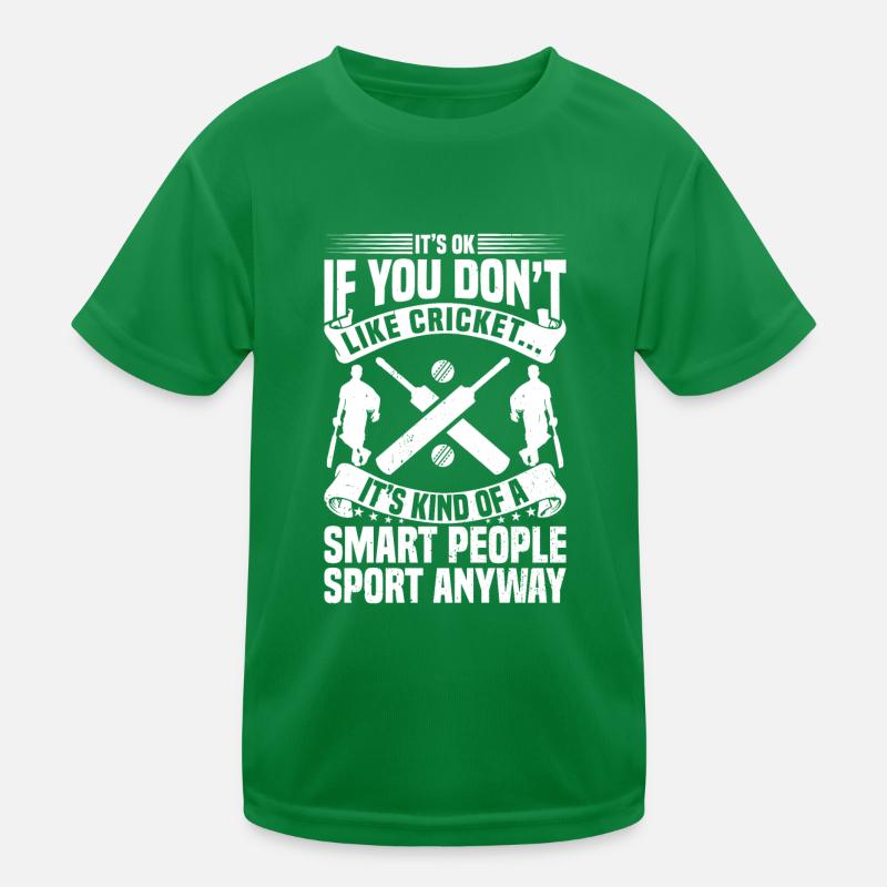 Citations de cricket Cricket Joueur de cricket T-shirt sport Enfant