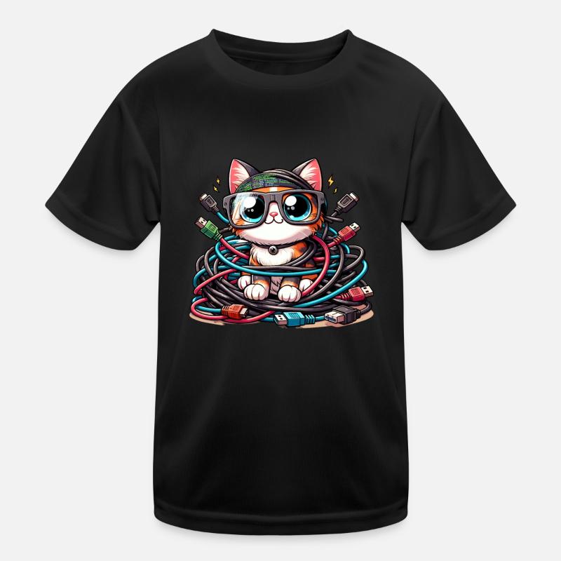 Ethical Hacking Analyst Ethical Cyber Security Kids Functional T-Shirt