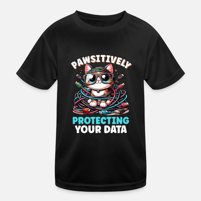 Ethical Hacking Analyst Ethical Cyber Security Kids Functional T-Shirt