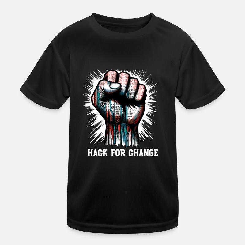 Ethical Hacking Analyst Ethical Cyber Security Kids Functional T-Shirt