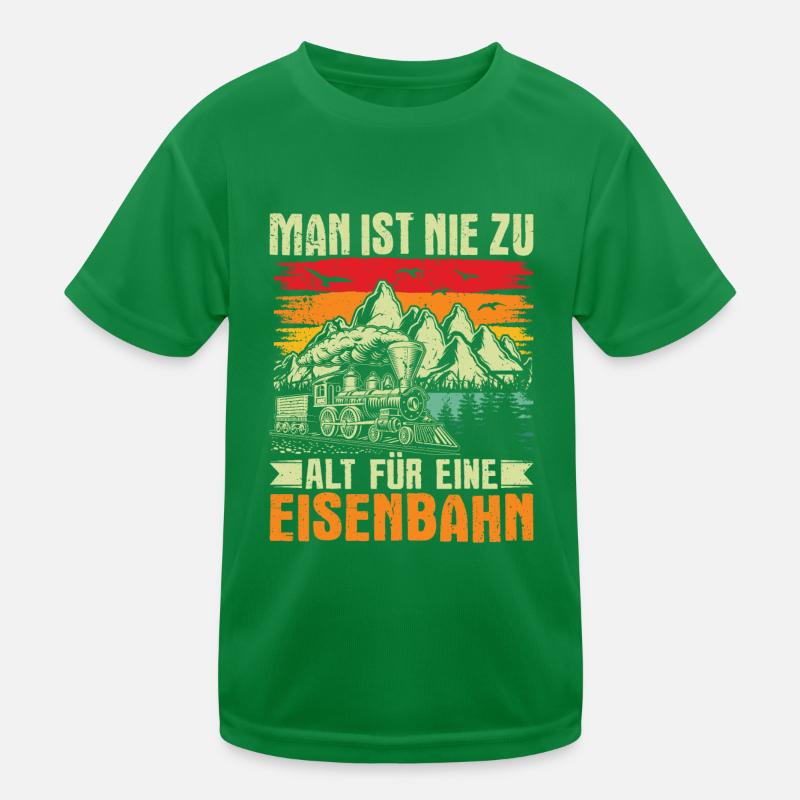 Modelleisenbahner Eisenbahner Geschenkidee Kinder Funktions-T-Shirt