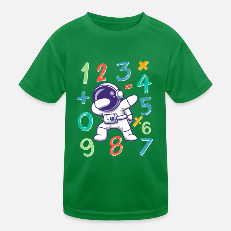 Number day kids Maths Day kids Costume calculator Kids Functional T-Shirt
