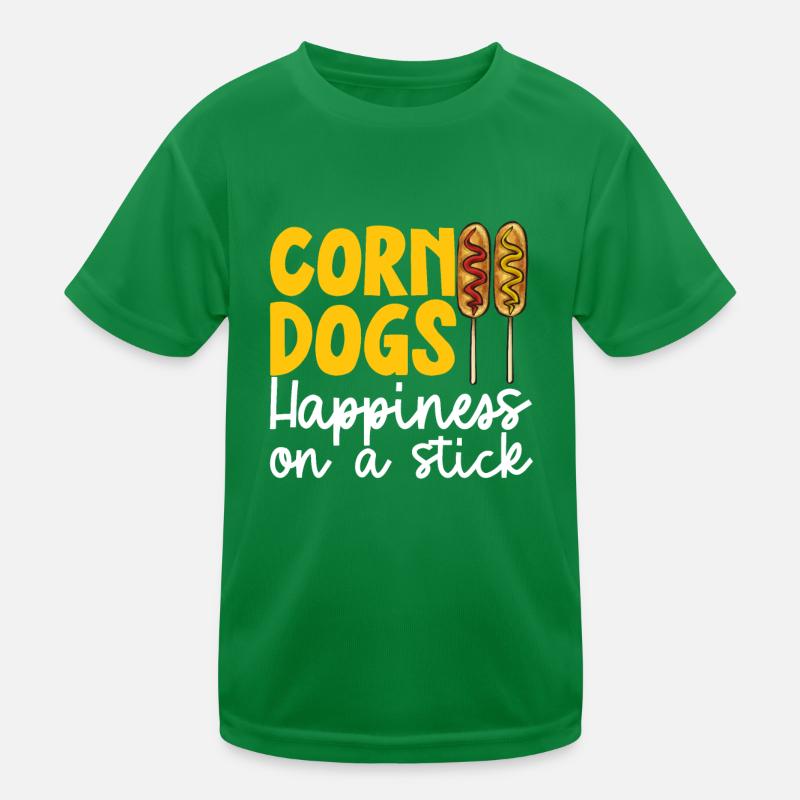 Corn Dog Corndog Kinder Funktions-T-Shirt