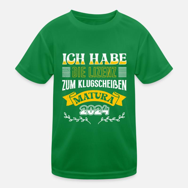 Les diplômés du secondaire ont le permis d’être des merdes intelligentes T-shirt sport Enfant