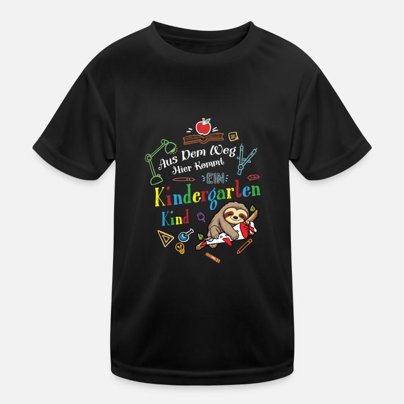 Aus Der Weg Hier Kommt Ein Kindergartenkind Kinder Funktions-T-Shirt