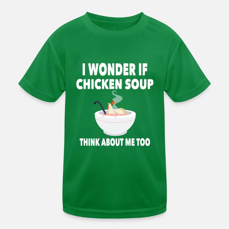 Spaß Mit Hühnersuppe Kinder Funktions-T-Shirt
